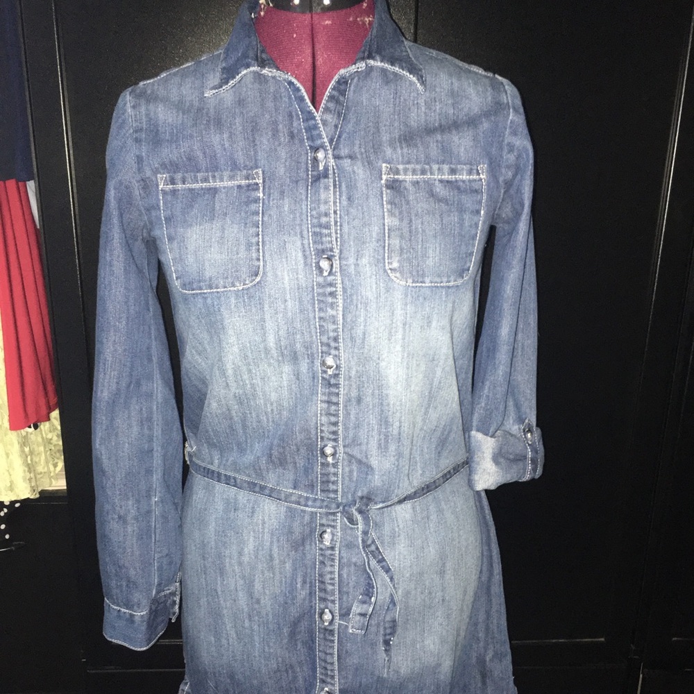 OldNavy denim shirt dress